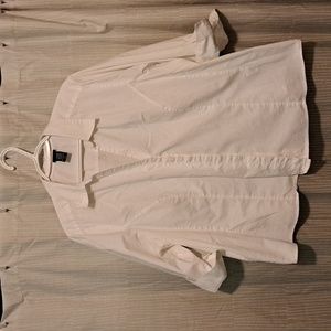 ‼️ White Button Up Dress Shirt sz 2X